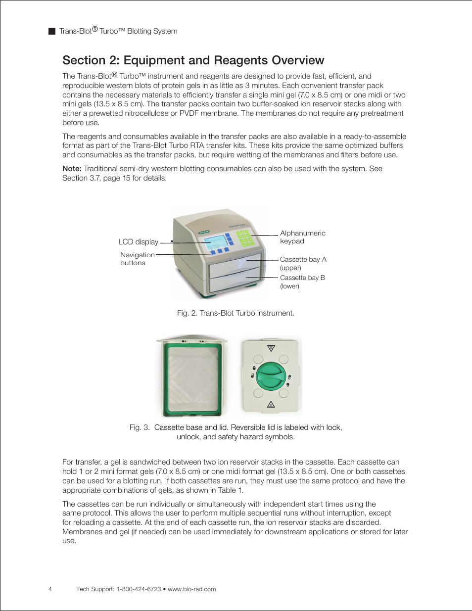 Bio-Rad Trans-Blot® Turbo™ Transfer System User Manual | Page 16 / 40