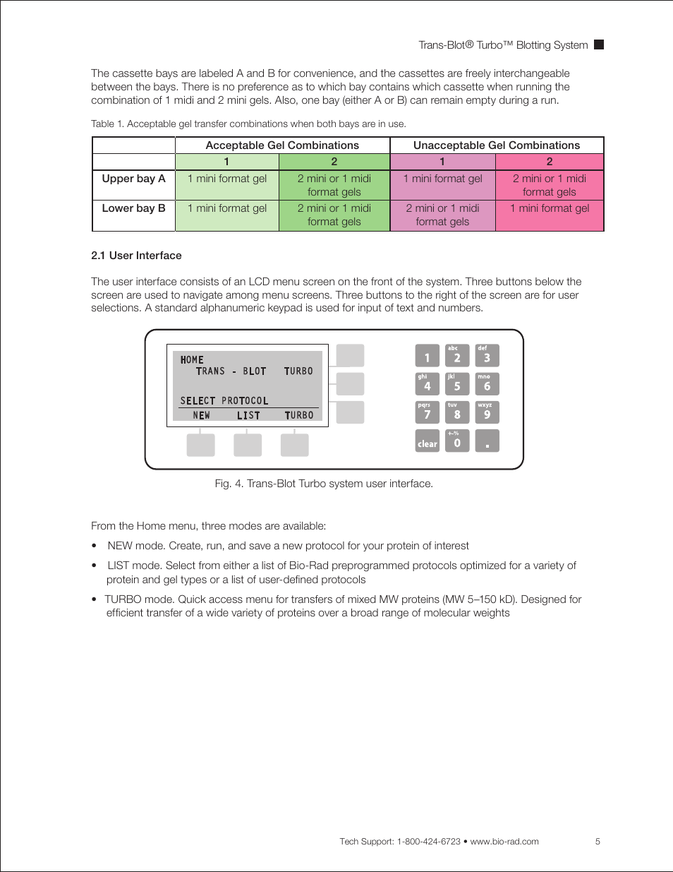 Bio-Rad Trans-Blot® Turbo™ Transfer System User Manual | Page 17 / 40