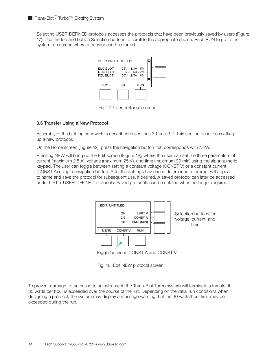 Bio-Rad Trans-Blot® Turbo™ Transfer System User Manual | Page 26 / 40