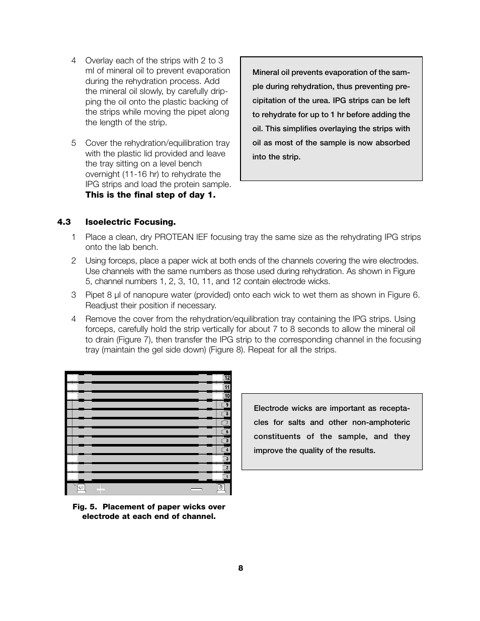 Bio-Rad ReadyPrep™ 2-D Starter Kit User Manual | Page 10 / 28