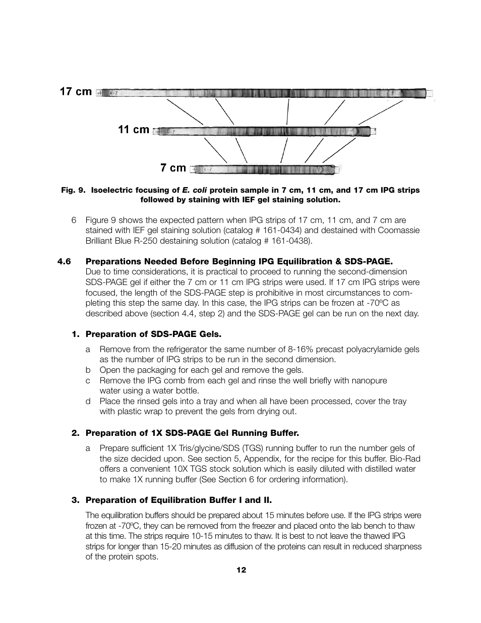 Bio-Rad ReadyPrep™ 2-D Starter Kit User Manual | Page 14 / 28
