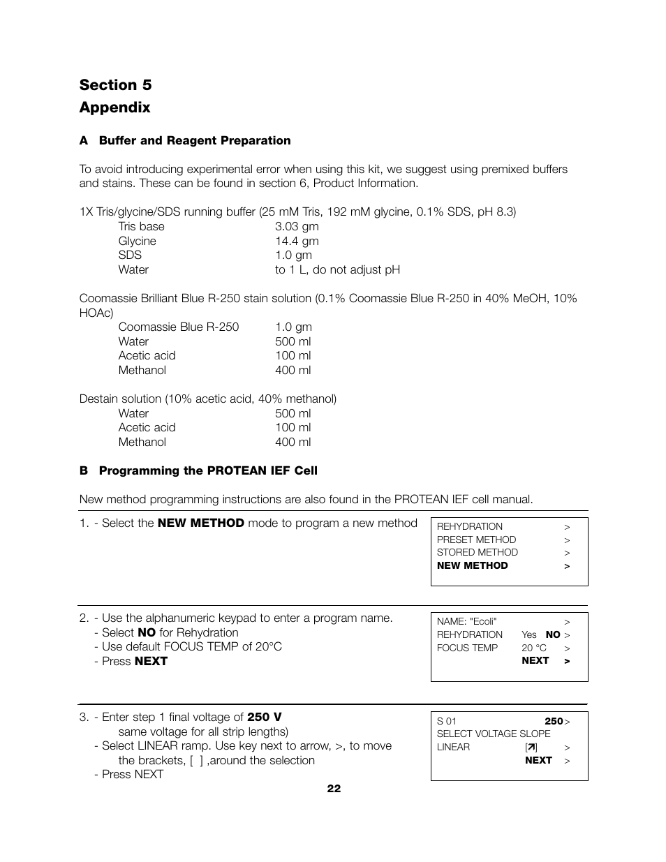 Bio-Rad ReadyPrep™ 2-D Starter Kit User Manual | Page 24 / 28
