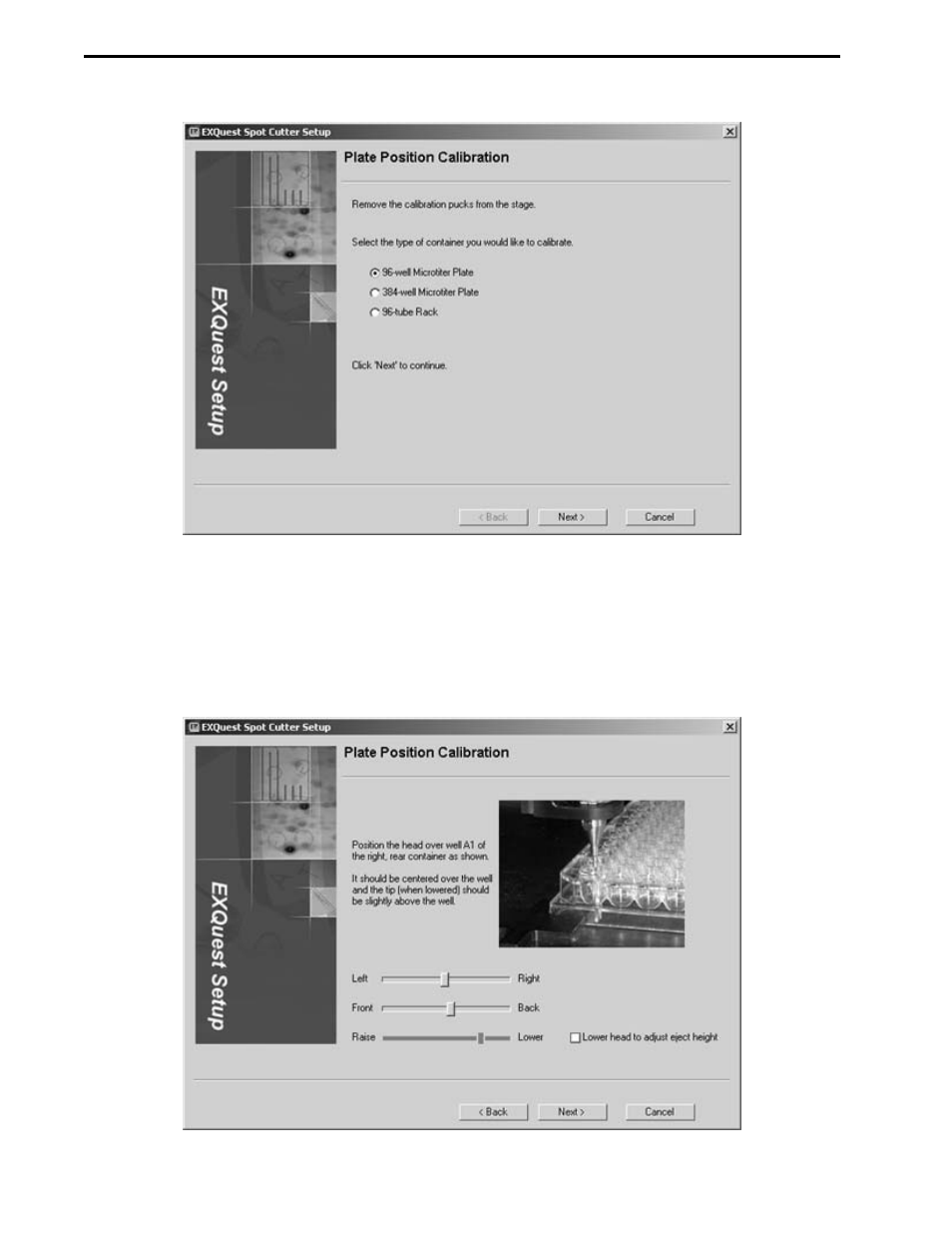 Bio-Rad EXQuest Spot Cutter User Manual | Page 30 / 81