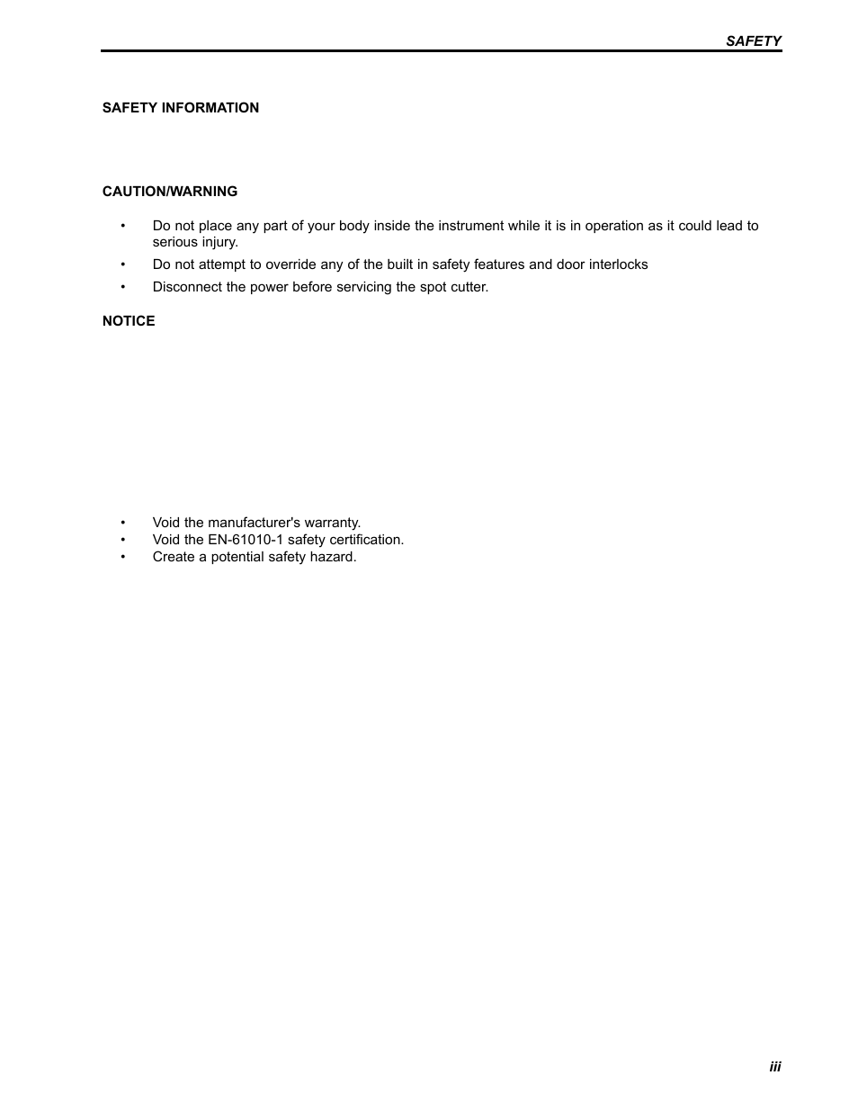 Bio-Rad EXQuest Spot Cutter User Manual | Page 4 / 81