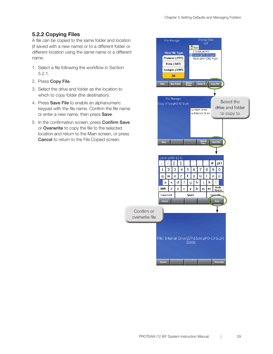2 copying files | Bio-Rad PROTEAN® i12™ IEF System User Manual | Page 33 / 60