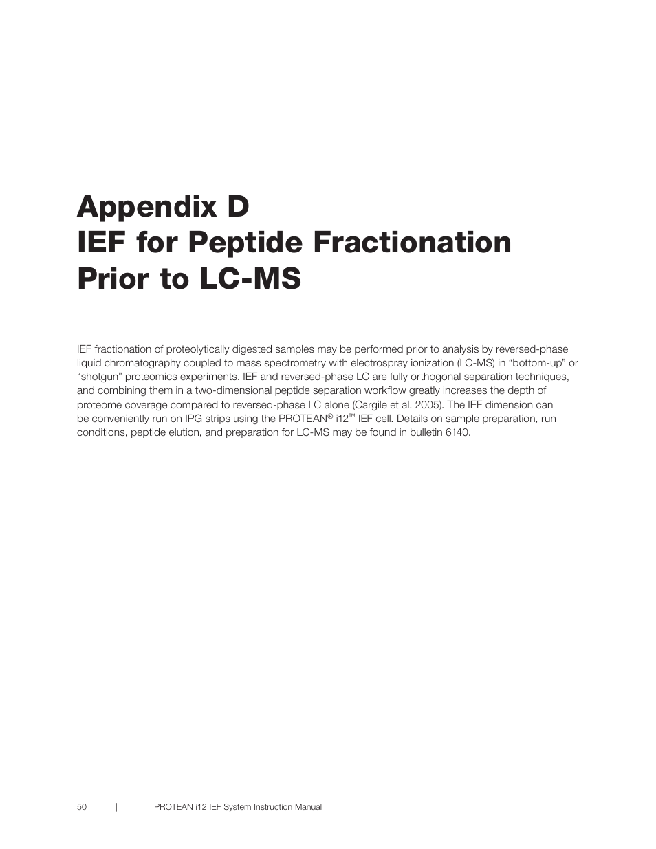 Bio-Rad PROTEAN® i12™ IEF System User Manual | Page 54 / 60