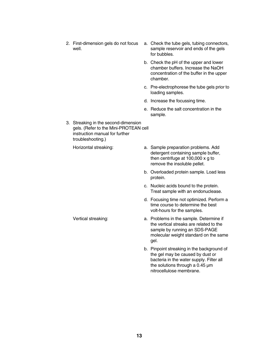 Bio-Rad Model 225 Tube Gel Casting Stand User Manual | Page 16 / 20