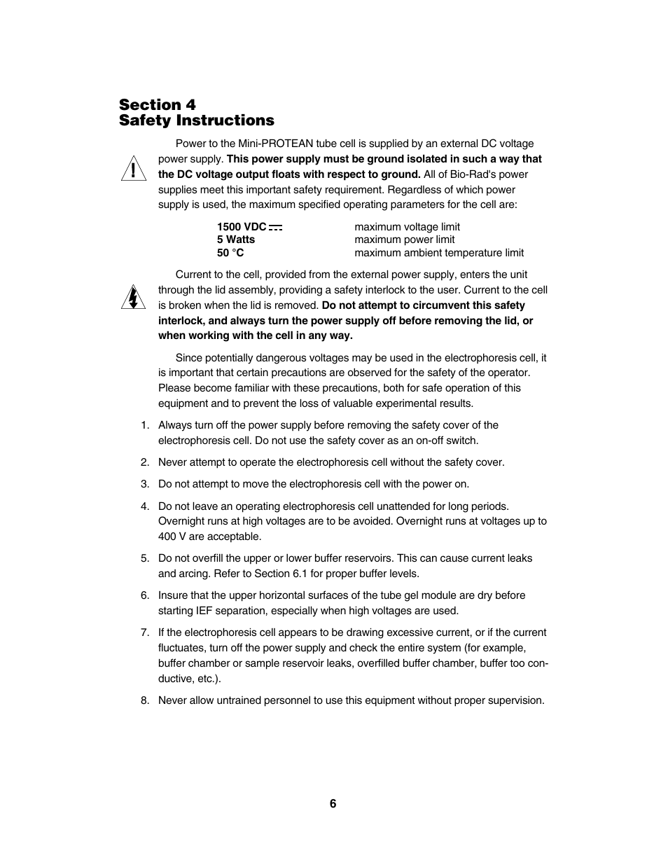 Bio-Rad Model 225 Tube Gel Casting Stand User Manual | Page 9 / 20