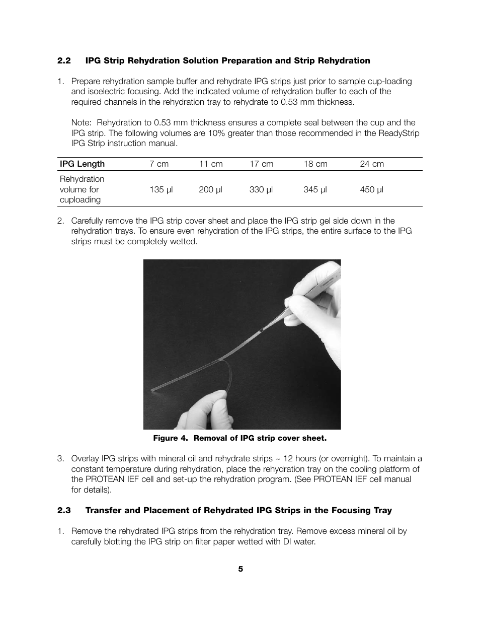 Bio-Rad PROTEAN® IEF Cell Accessories User Manual | Page 7 / 16