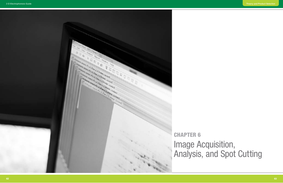 Chapter 6 image acquisition, analysis, And spot cutting, Image acquisition, analysis, and spot cutting | Chapter 6 | Bio-Rad GS-900™ Calibrated Densitometer User Manual | Page 33 / 72