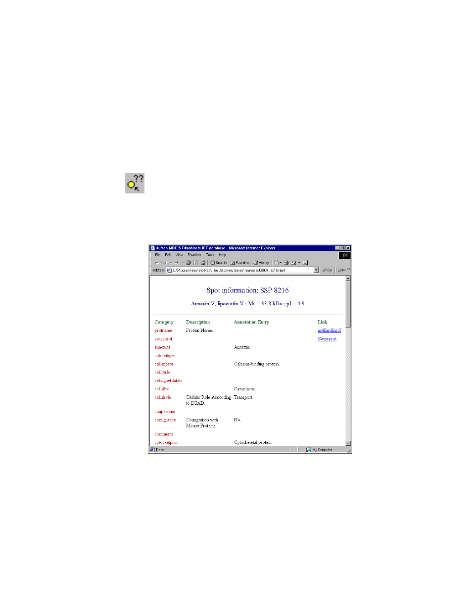 3 browsing annotations, Browsing annotations -33 | Bio-Rad EXQuest Spot Cutter User Manual | Page 260 / 564