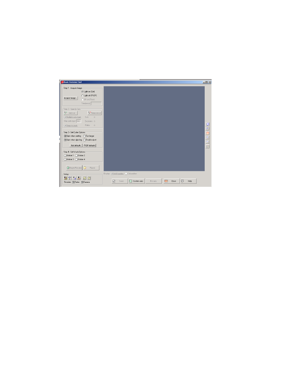 1 spot cutter setup, Spot cutter setup -2 | Bio-Rad EXQuest Spot Cutter User Manual | Page 267 / 564