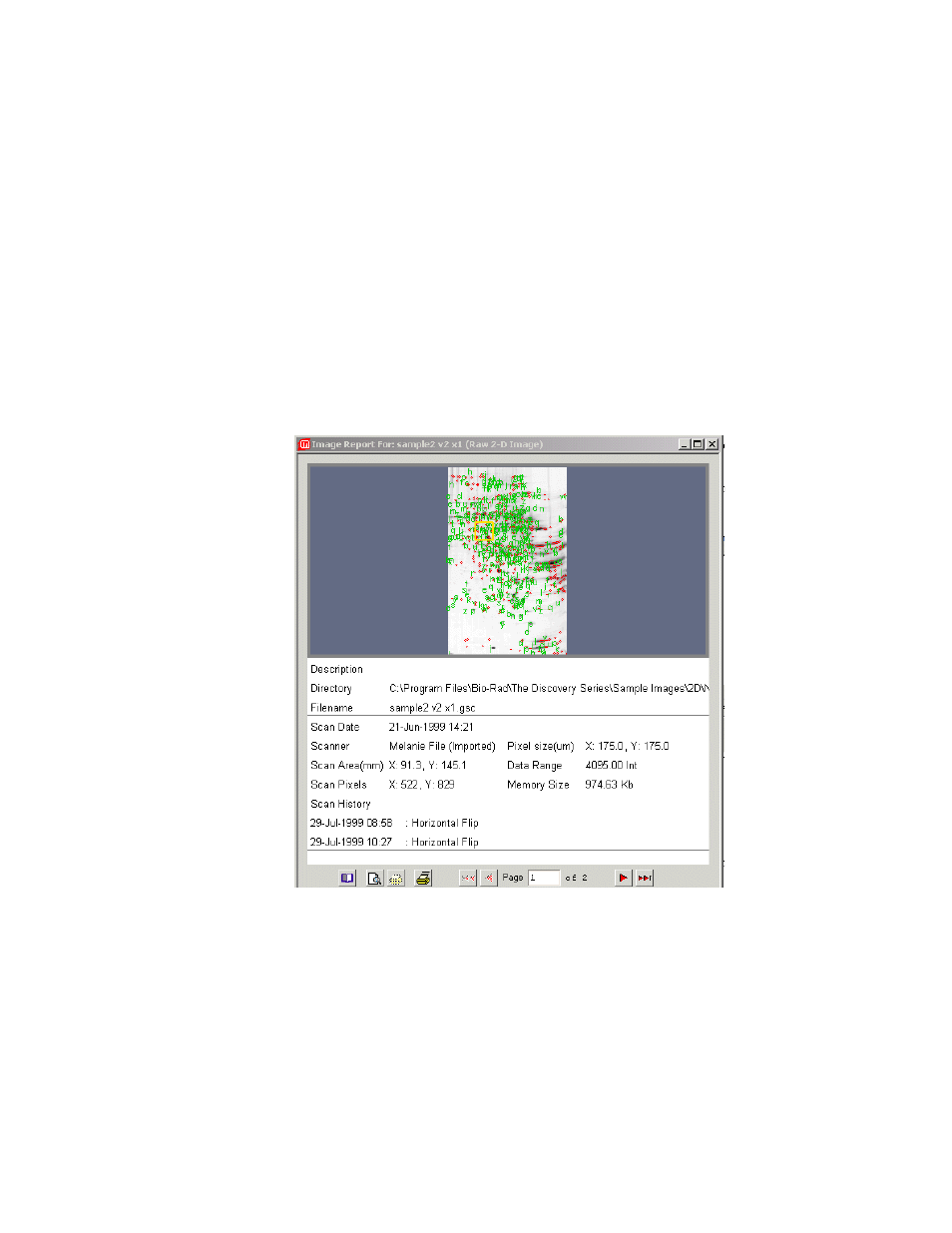 C image report | Bio-Rad EXQuest Spot Cutter User Manual | Page 54 / 564