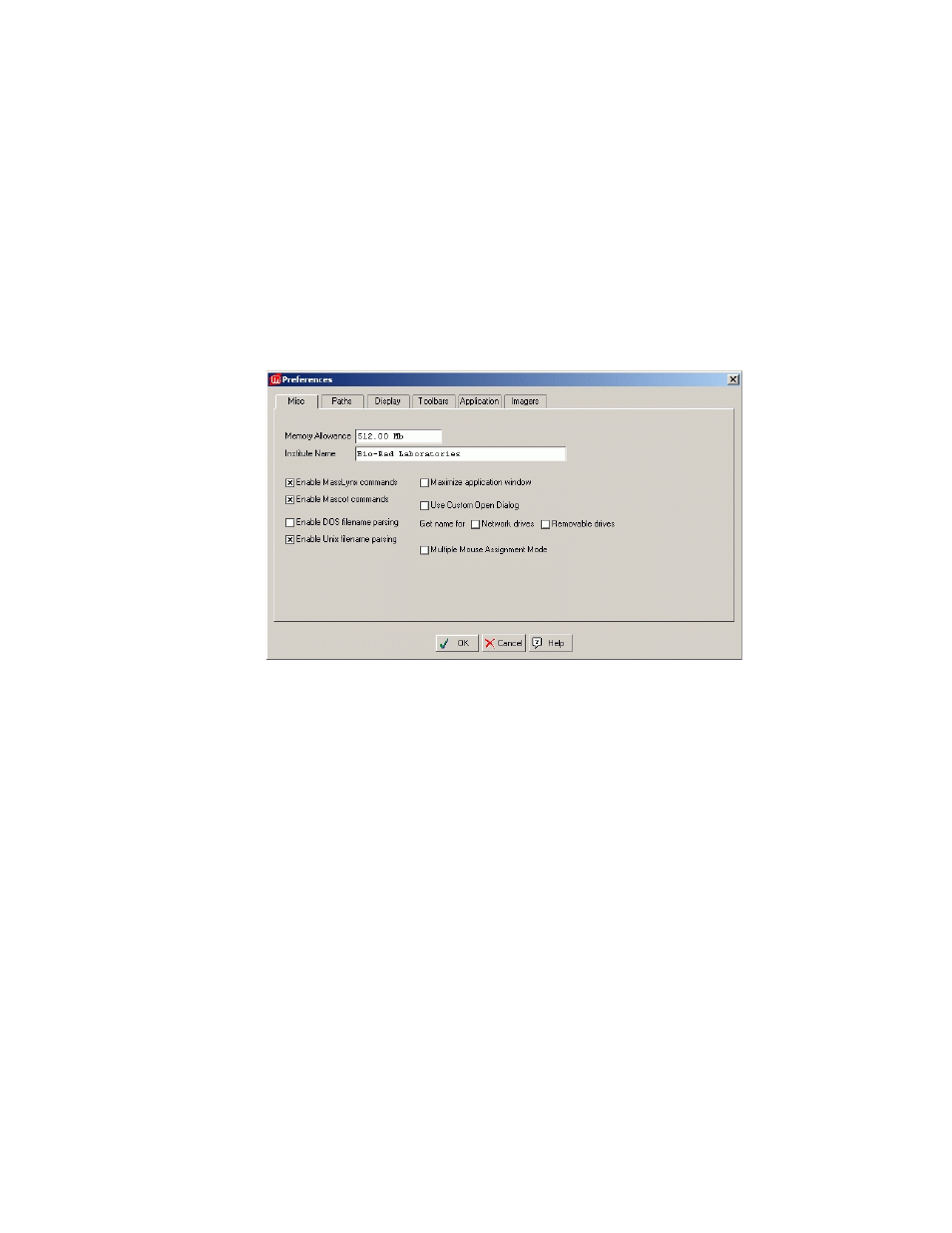 7 preferences, A misc preferences, Preferences -35 | Bio-Rad EXQuest Spot Cutter User Manual | Page 66 / 564