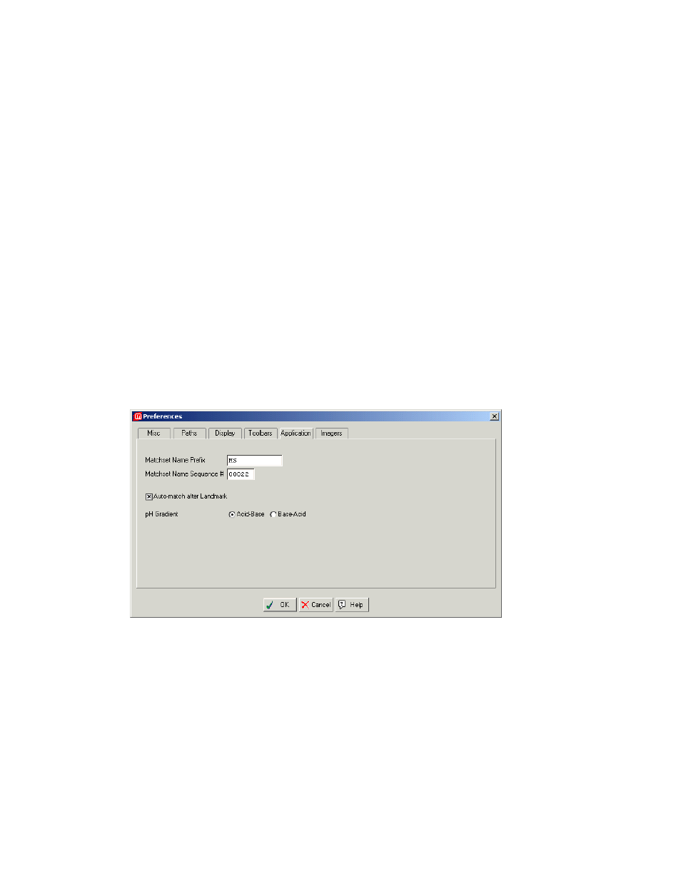 E application preferences | Bio-Rad EXQuest Spot Cutter User Manual | Page 73 / 564