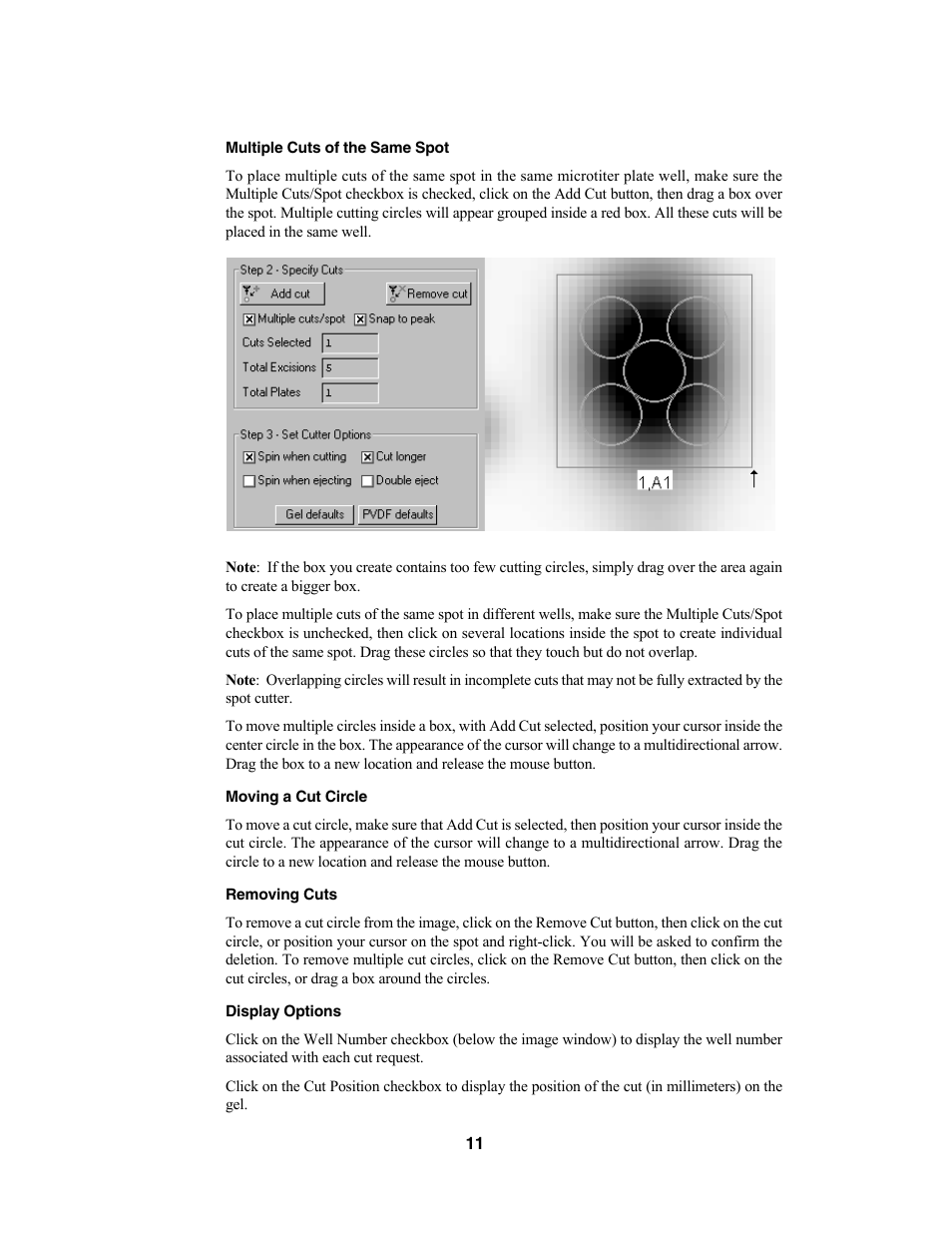 Bio-Rad Components for Older Model Spot Cutter User Manual | Page 14 / 42