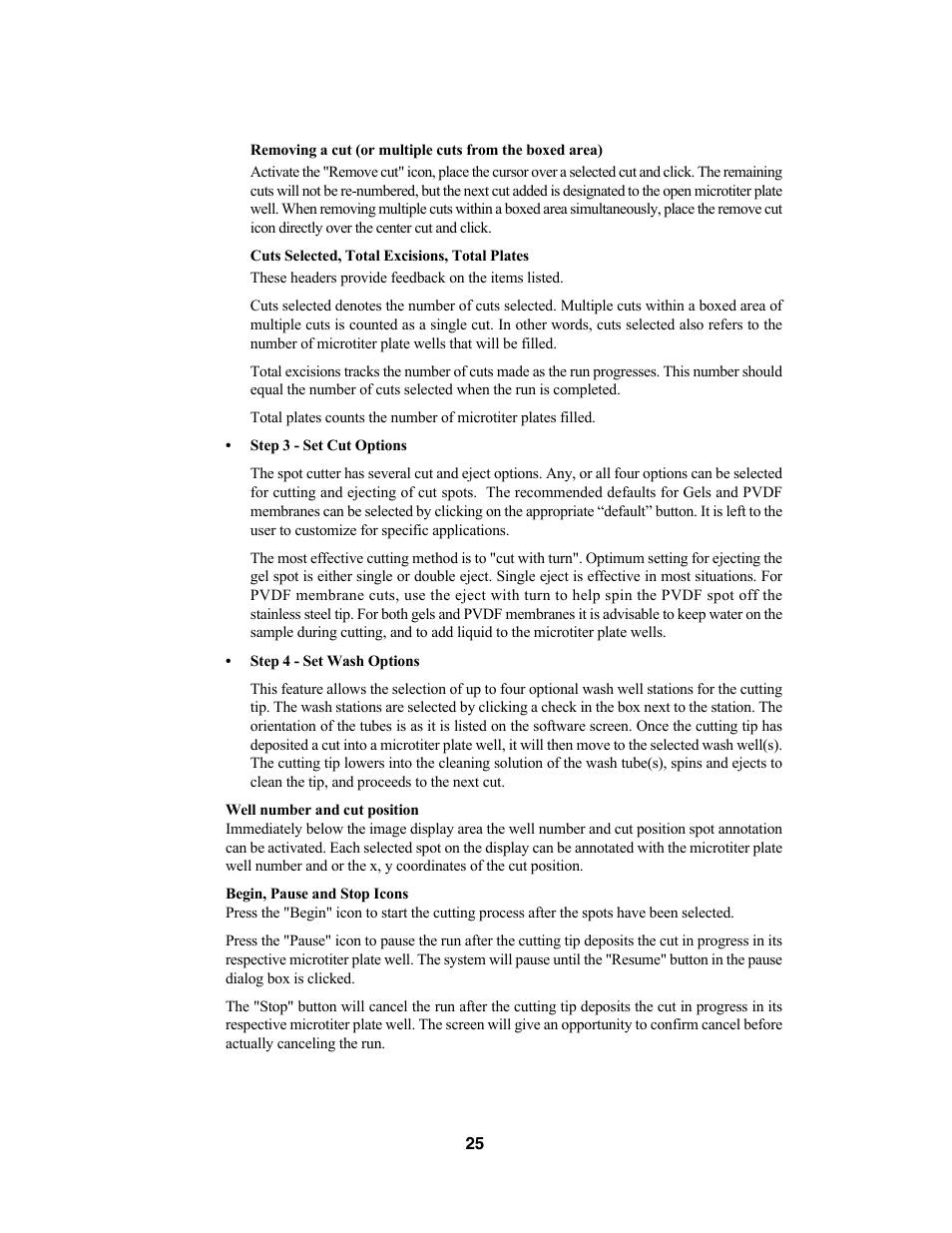 Bio-Rad Components for Older Model Spot Cutter User Manual | Page 28 / 42