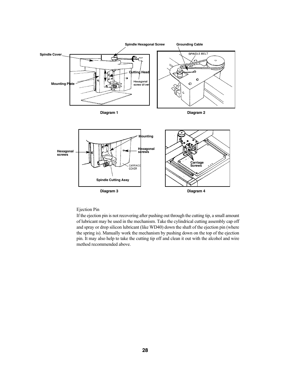 Bio-Rad Components for Older Model Spot Cutter User Manual | Page 31 / 42