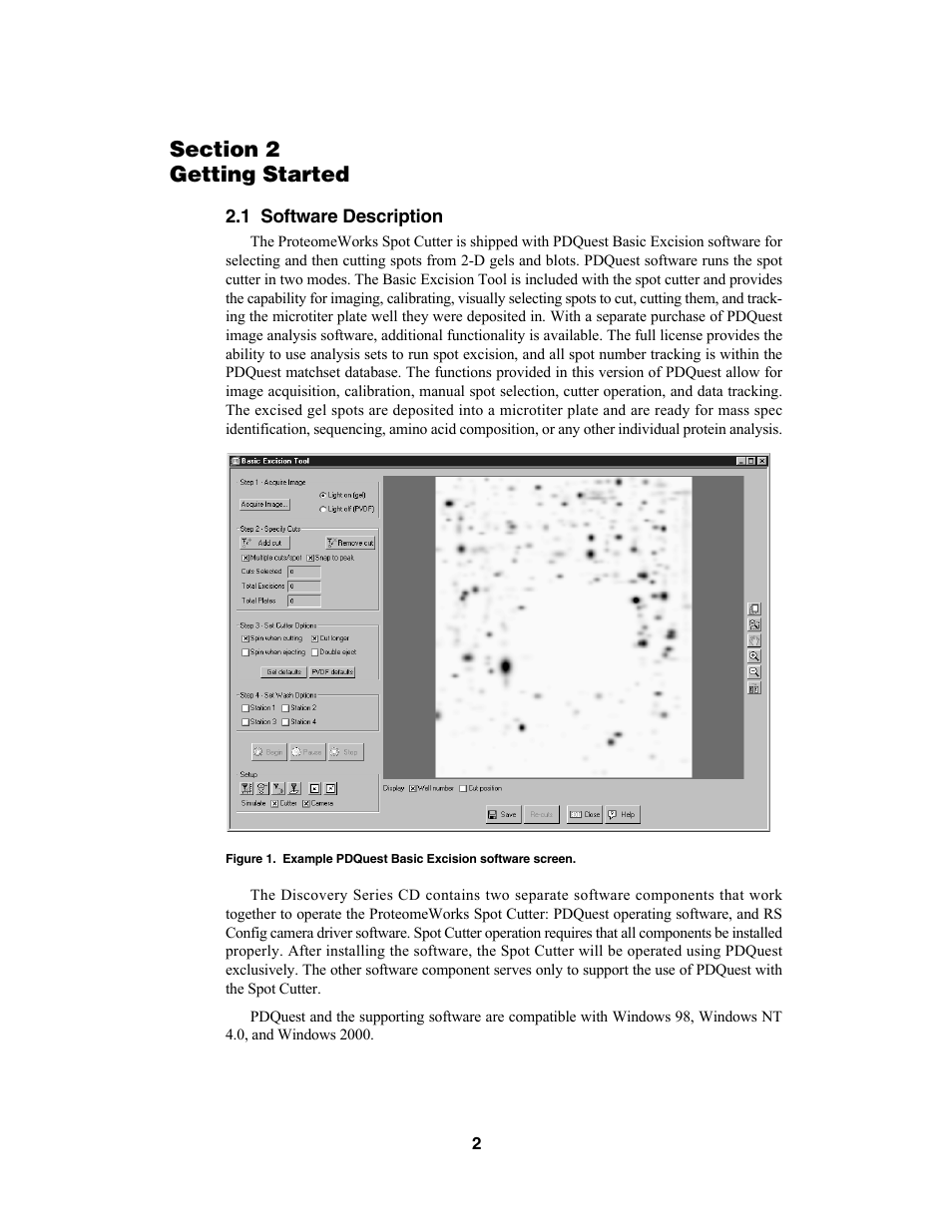 Bio-Rad Components for Older Model Spot Cutter User Manual | Page 5 / 42