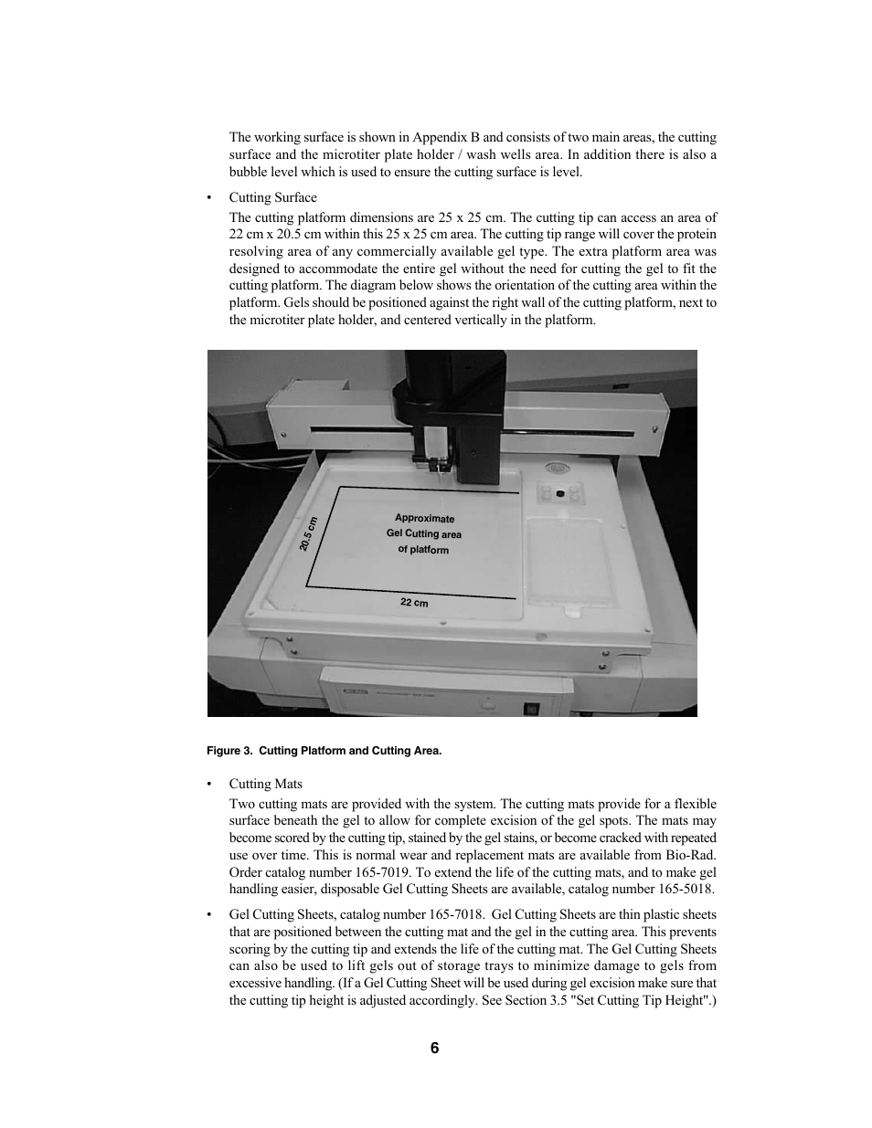 Bio-Rad Components for Older Model Spot Cutter User Manual | Page 9 / 42