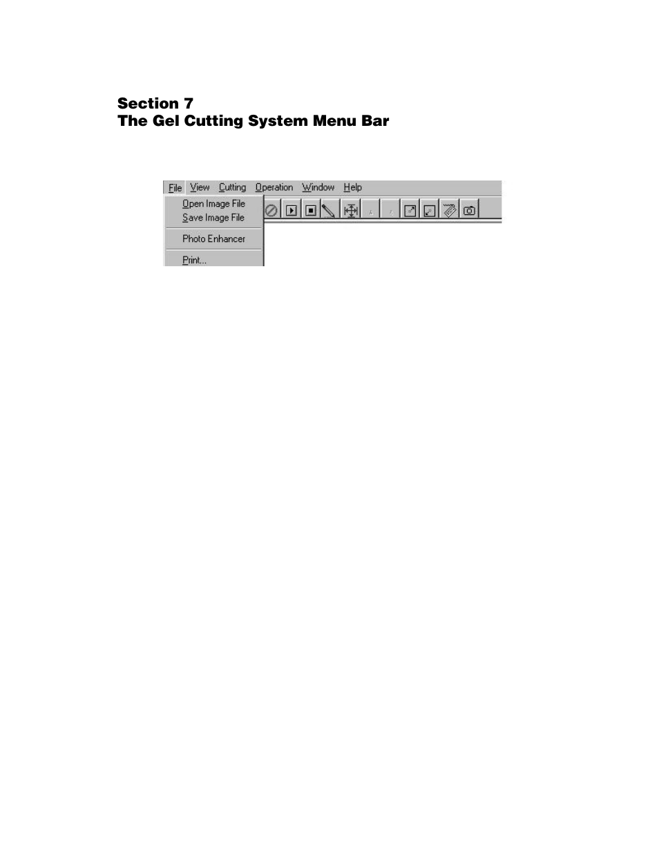 Bio-Rad Components for Older Model Spot Cutter User Manual | Page 20 / 38