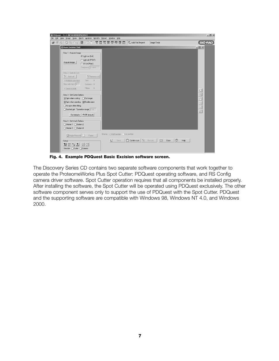 Bio-Rad PDQuest 2-D Analysis Software User Manual | Page 10 / 66