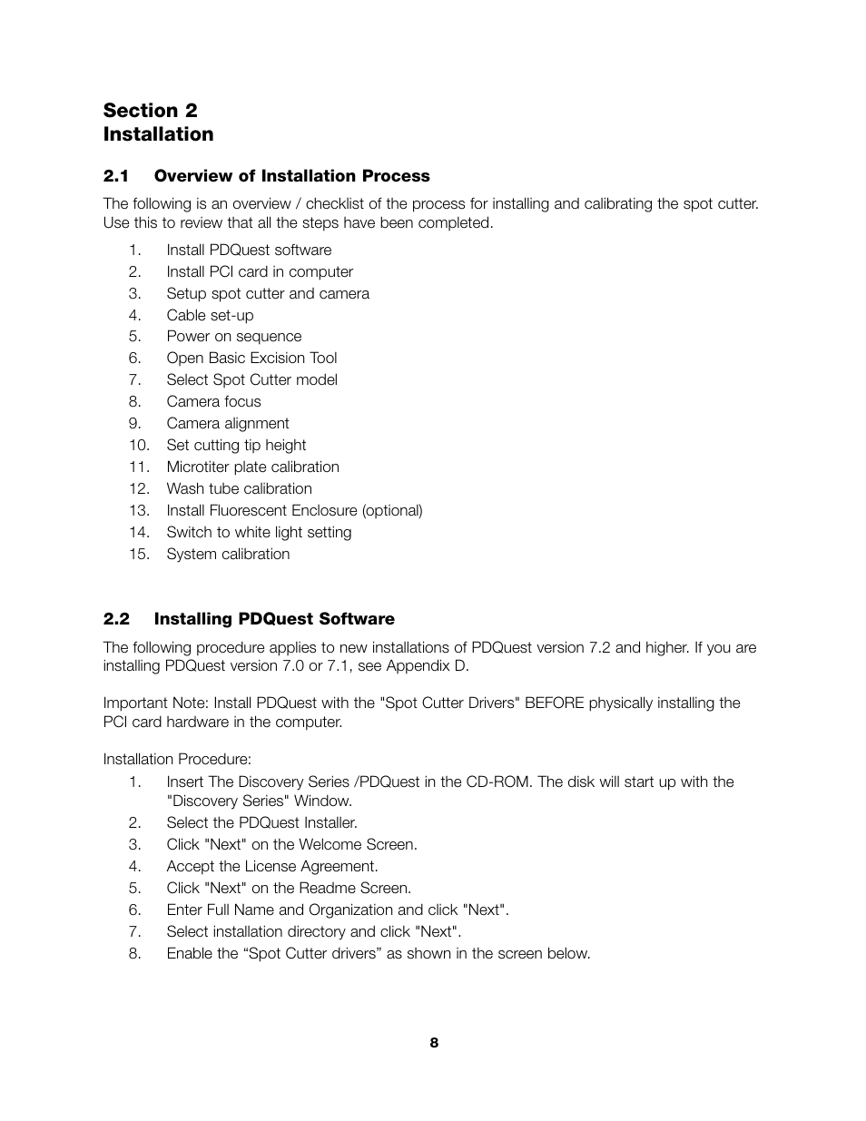 Bio-Rad PDQuest 2-D Analysis Software User Manual | Page 11 / 66