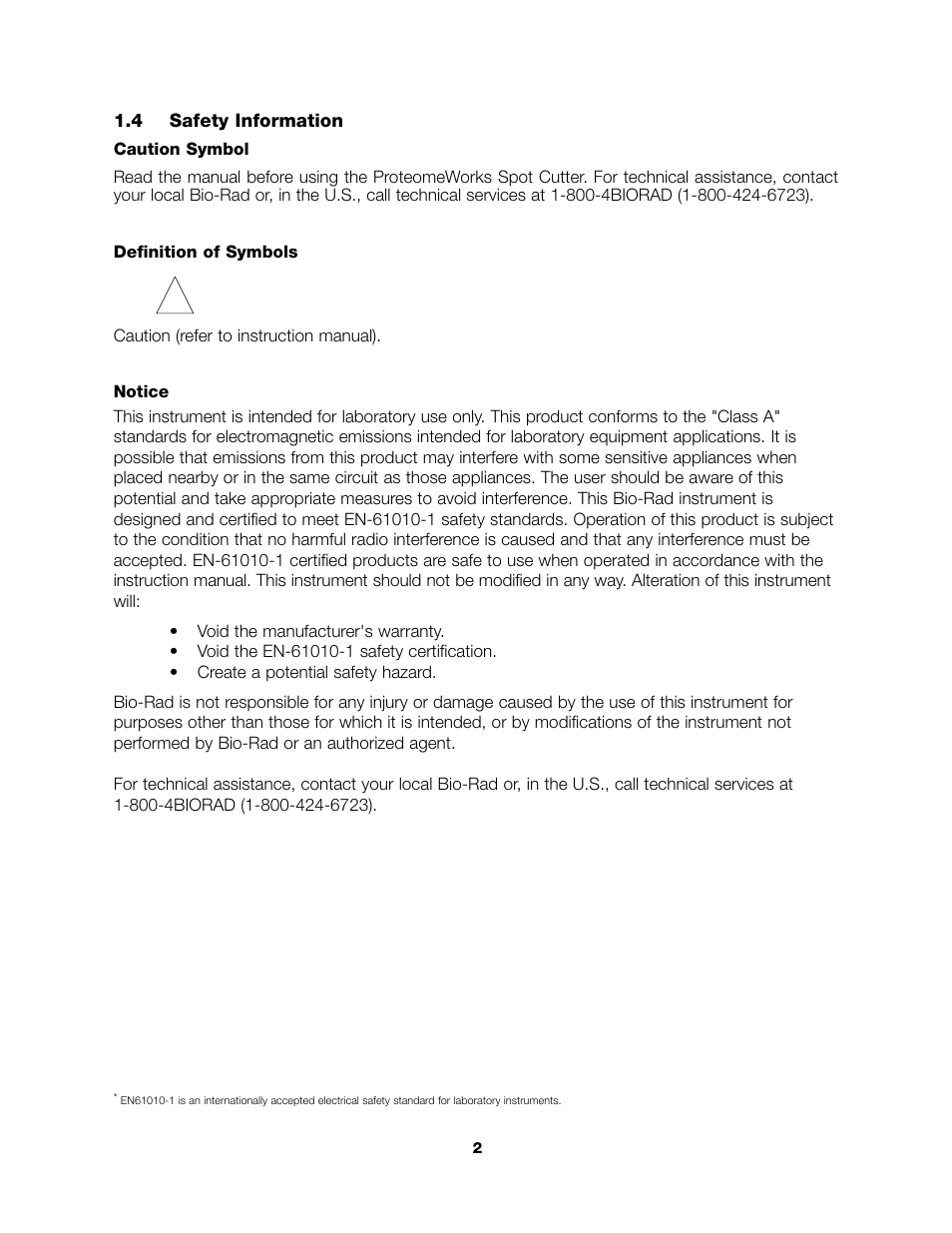 Bio-Rad PDQuest 2-D Analysis Software User Manual | Page 5 / 66