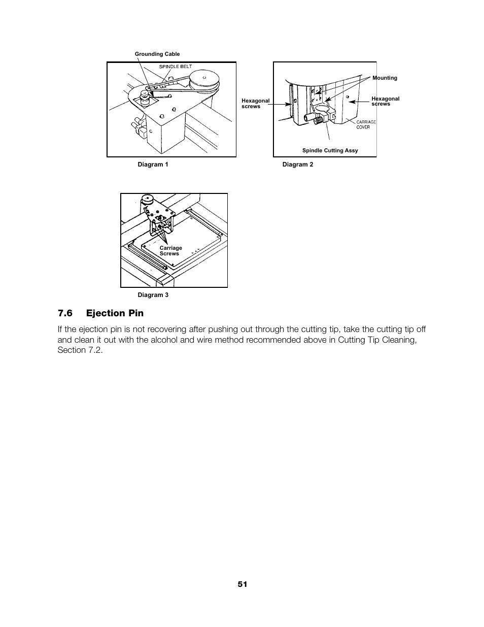 6 ejection pin | Bio-Rad PDQuest 2-D Analysis Software User Manual | Page 54 / 66