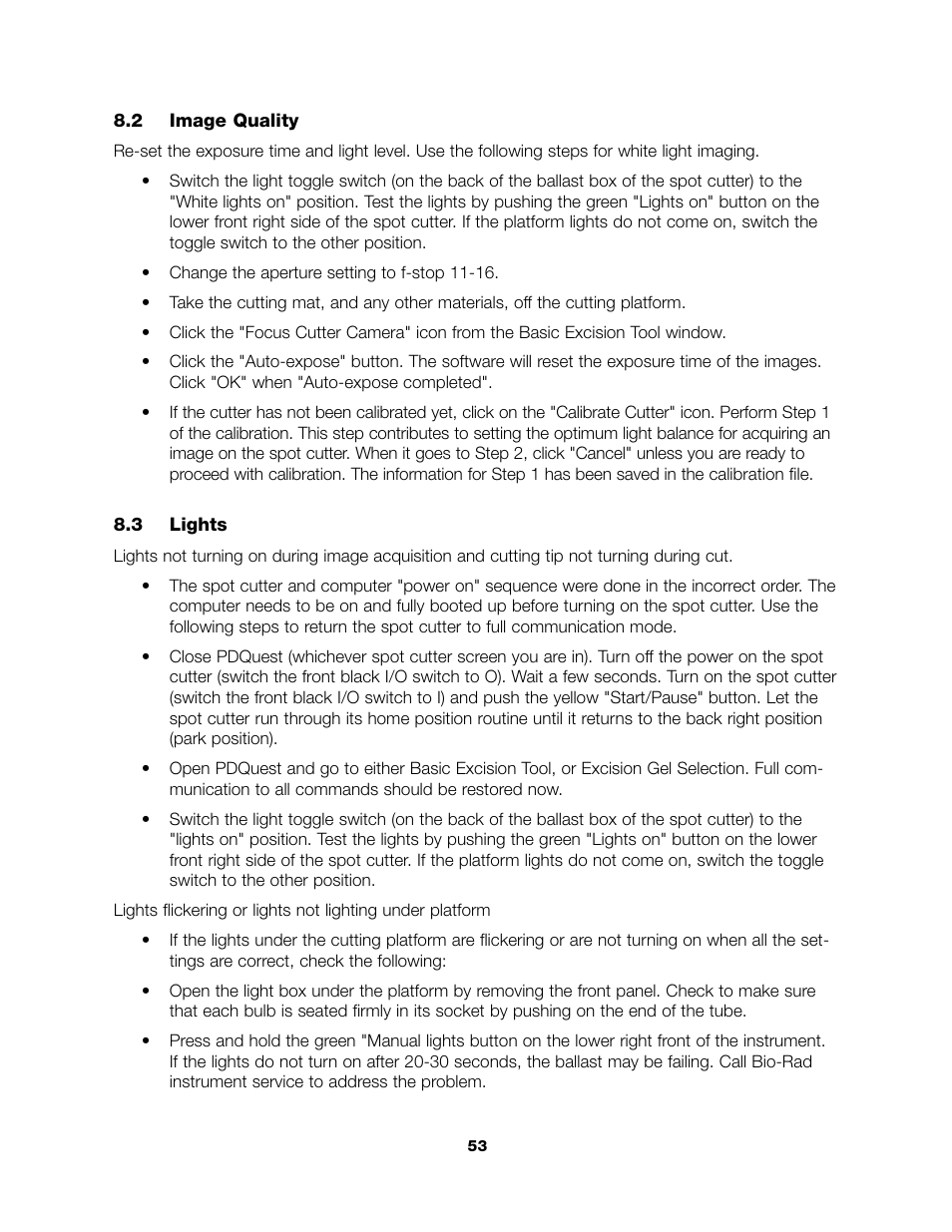 Bio-Rad PDQuest 2-D Analysis Software User Manual | Page 56 / 66