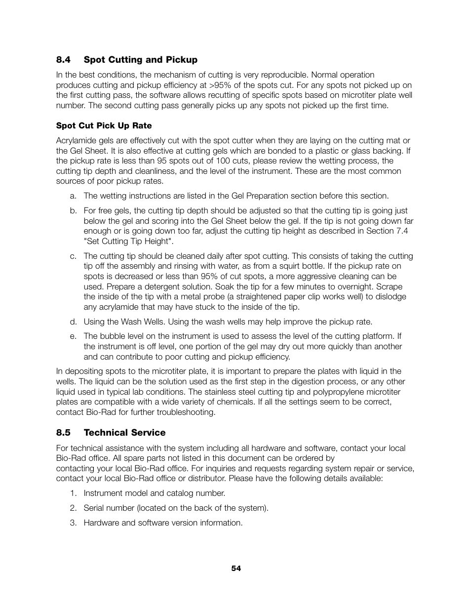 Bio-Rad PDQuest 2-D Analysis Software User Manual | Page 57 / 66