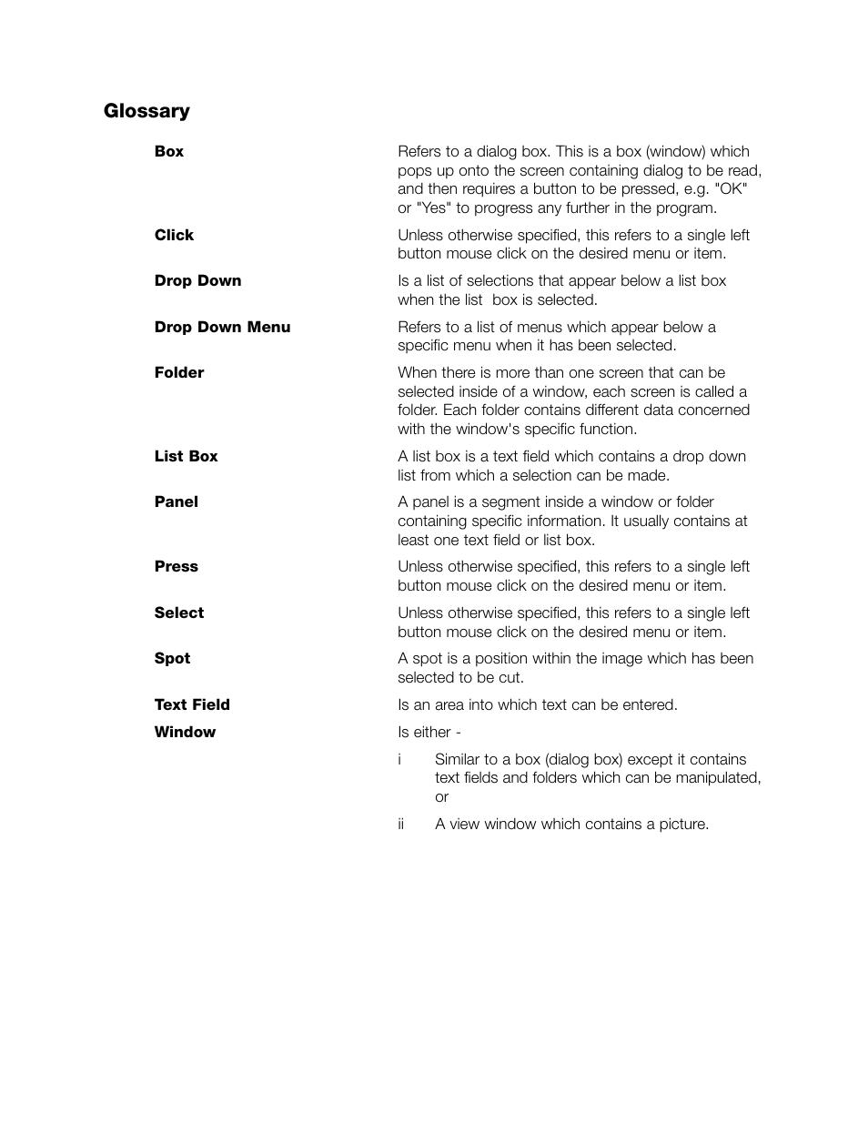 Glossary | Bio-Rad PDQuest 2-D Analysis Software User Manual | Page 64 / 66