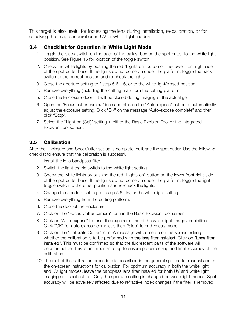 Bio-Rad Components for Older Model Spot Cutter User Manual | Page 14 / 32