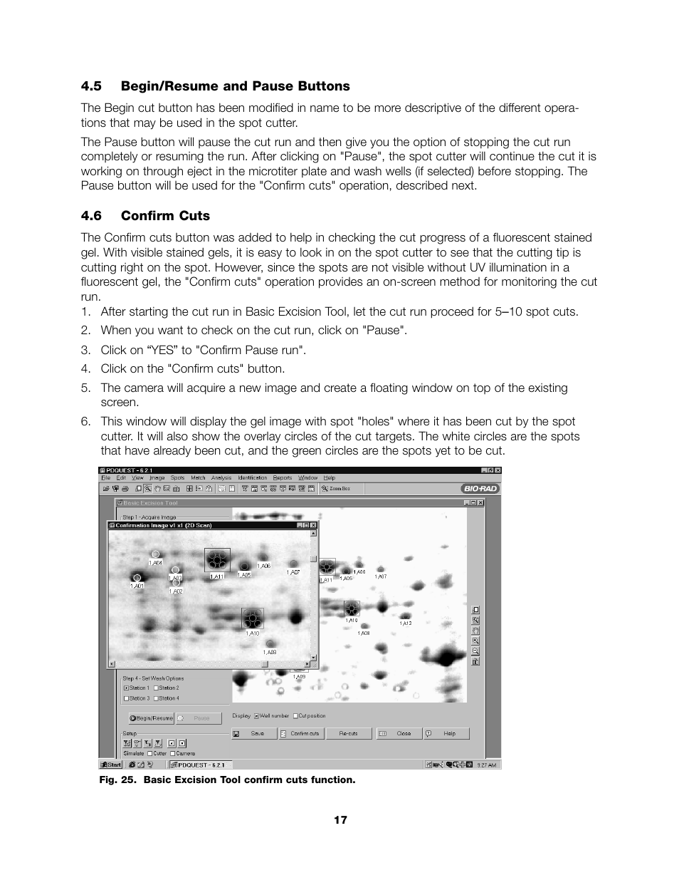Bio-Rad Components for Older Model Spot Cutter User Manual | Page 20 / 32