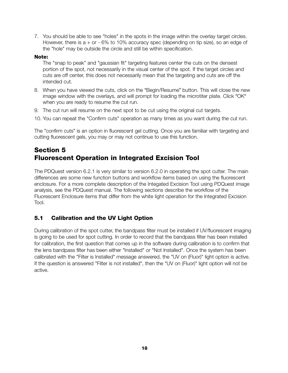Bio-Rad Components for Older Model Spot Cutter User Manual | Page 21 / 32