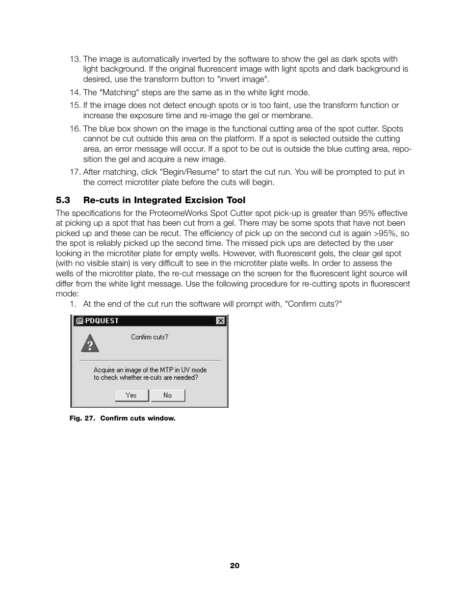 Bio-Rad Components for Older Model Spot Cutter User Manual | Page 23 / 32