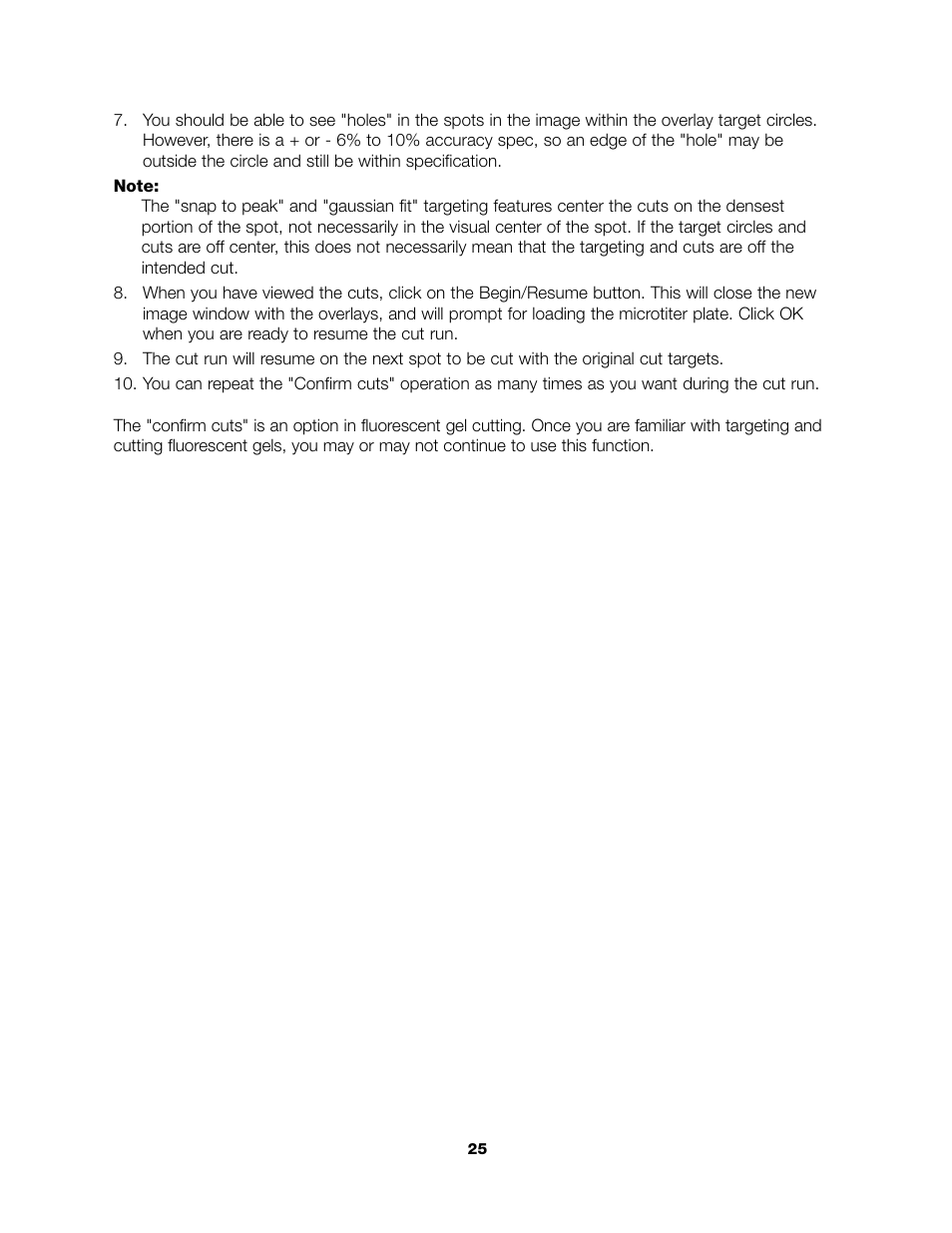 Bio-Rad Components for Older Model Spot Cutter User Manual | Page 28 / 32