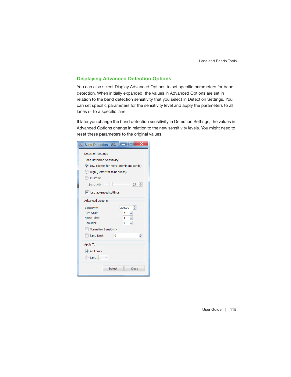 Bio-Rad Image Lab™ Software User Manual | Page 115 / 208