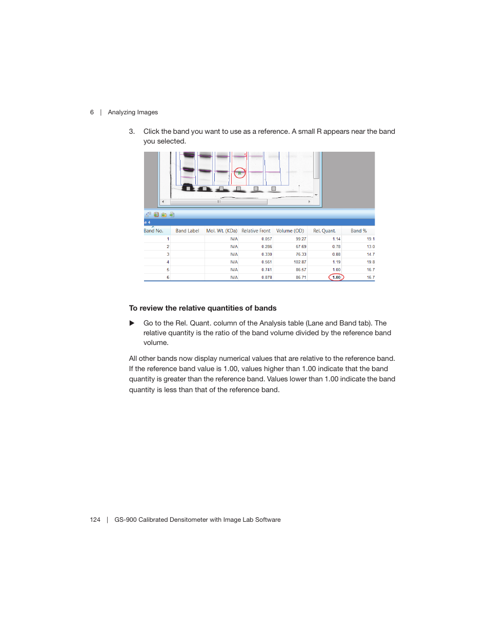 Bio-Rad Image Lab™ Software User Manual | Page 124 / 208