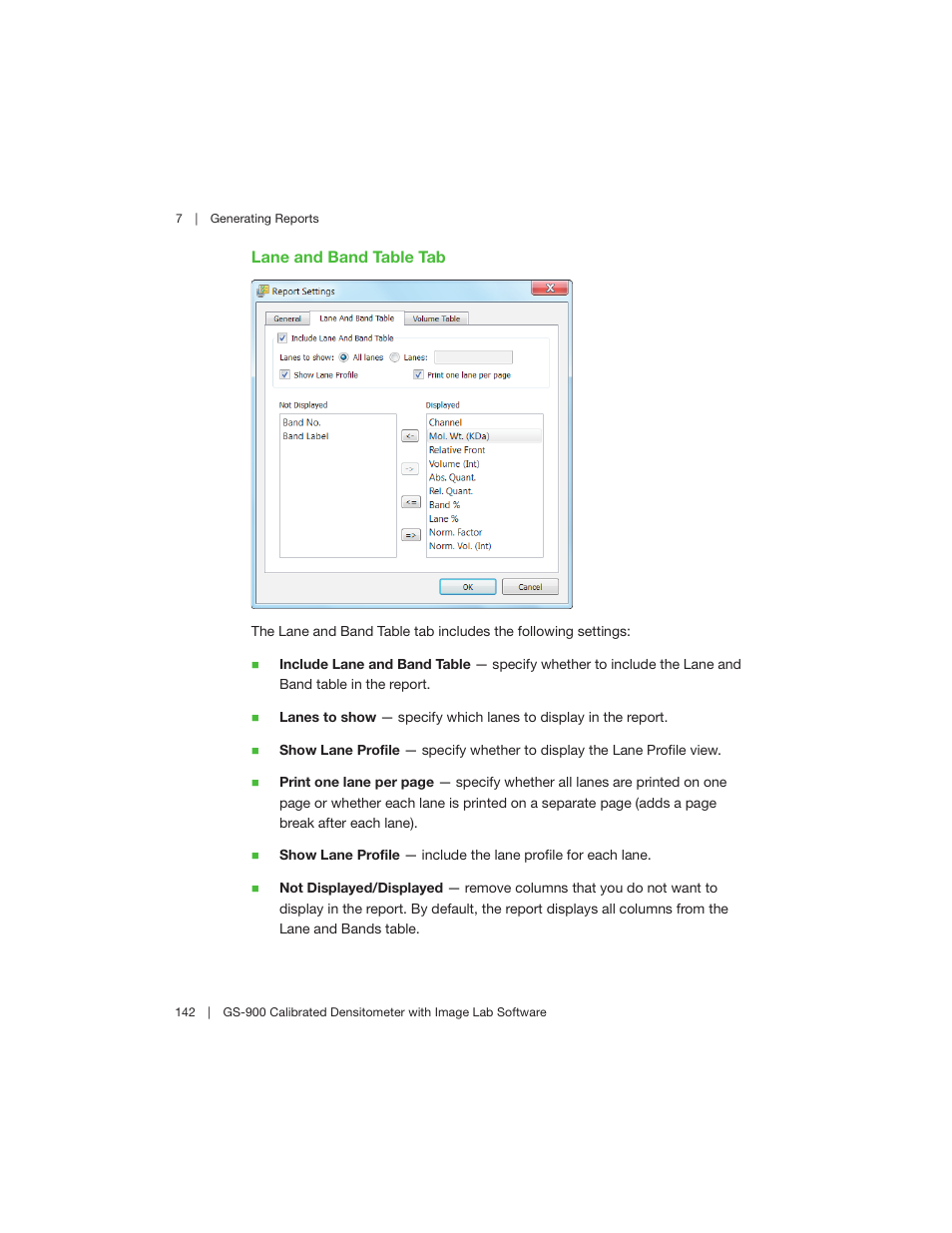 Bio-Rad Image Lab™ Software User Manual | Page 142 / 208