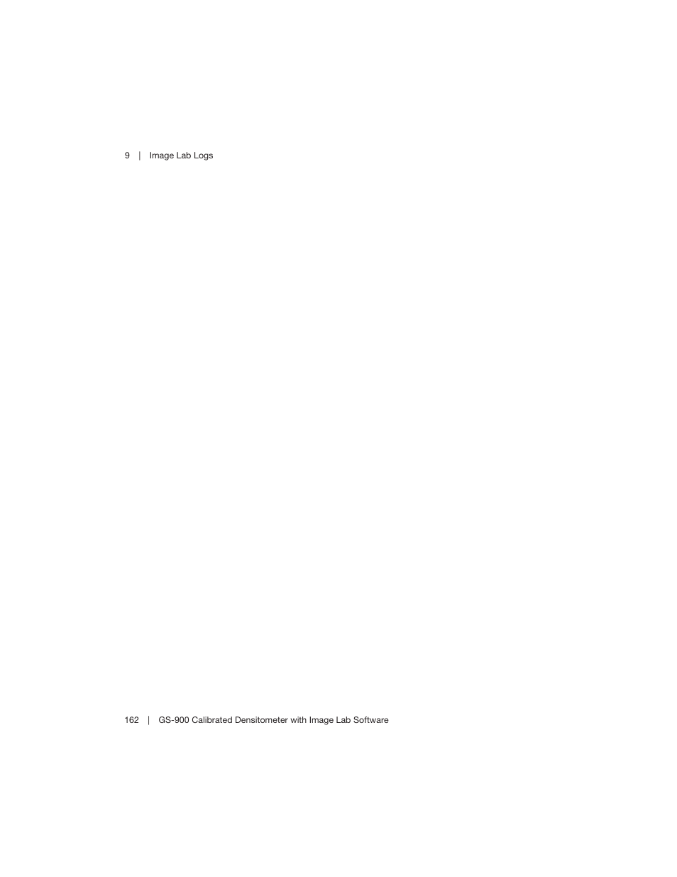 Bio-Rad Image Lab™ Software User Manual | Page 162 / 208