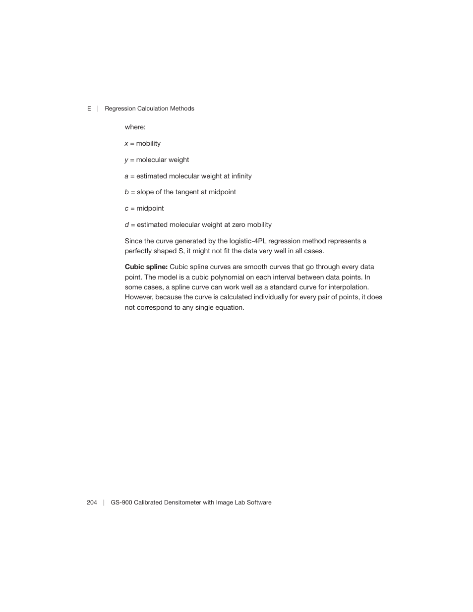 Bio-Rad Image Lab™ Software User Manual | Page 204 / 208