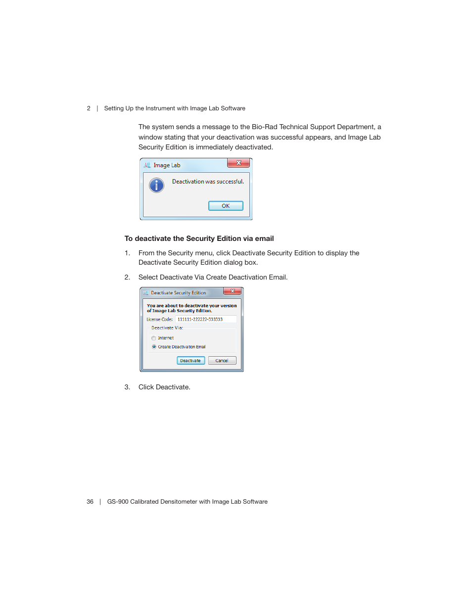 Bio-Rad Image Lab™ Software User Manual | Page 36 / 208