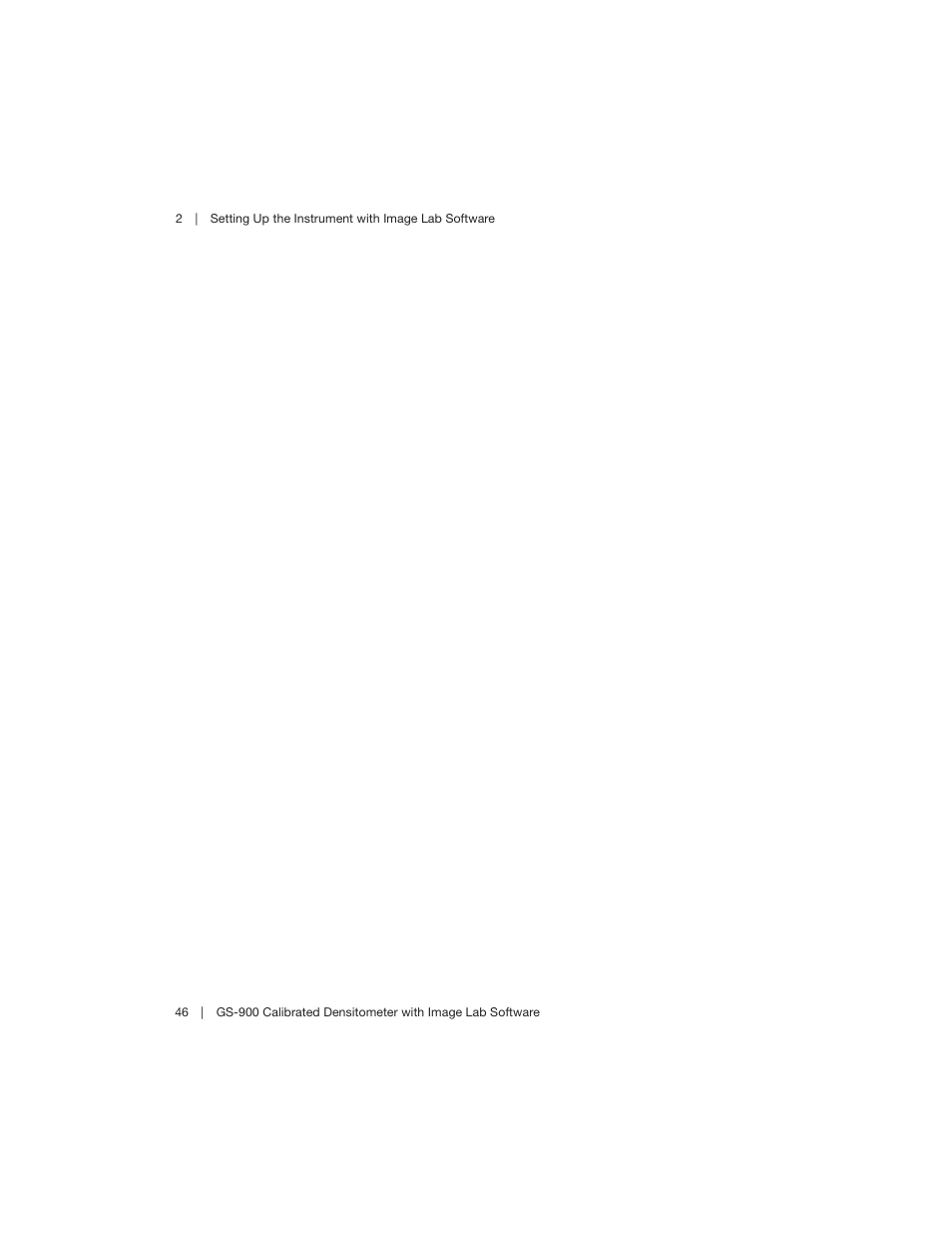 Bio-Rad Image Lab™ Software User Manual | Page 46 / 208