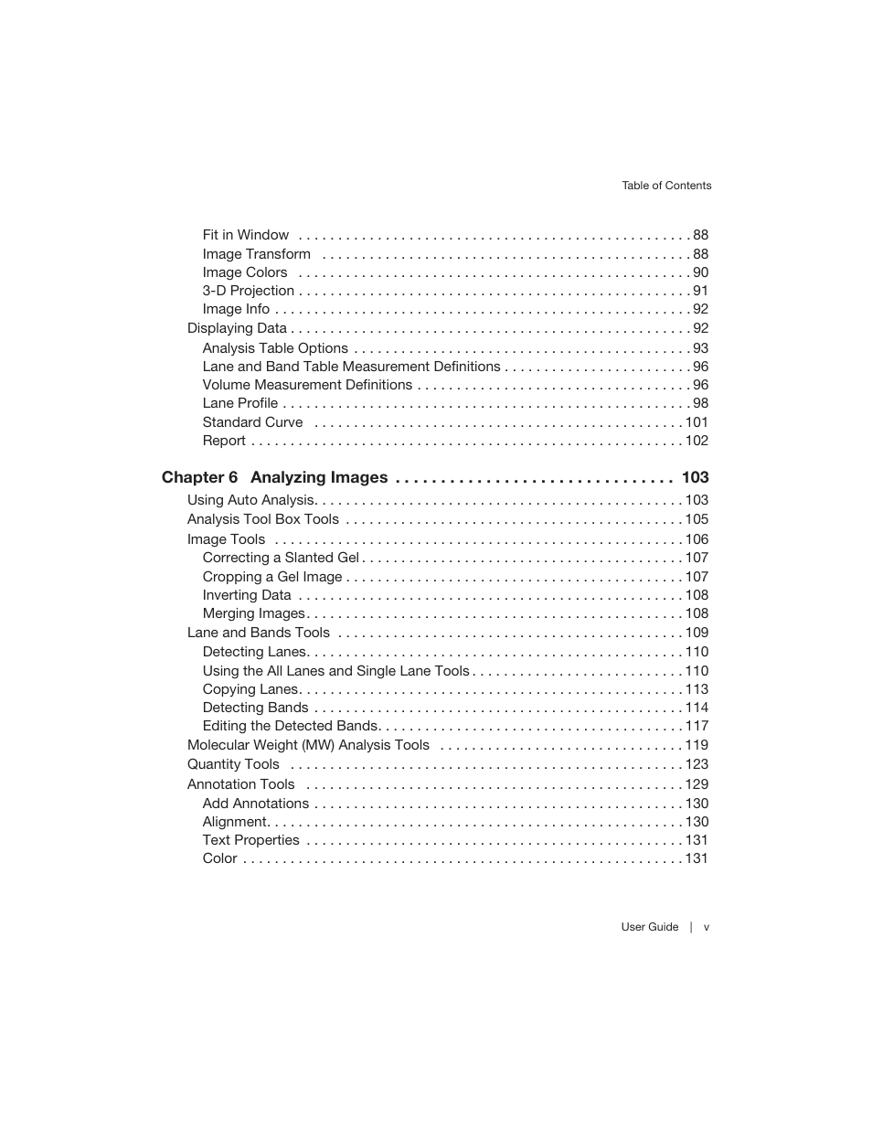 Bio-Rad Image Lab™ Software User Manual | Page 5 / 208