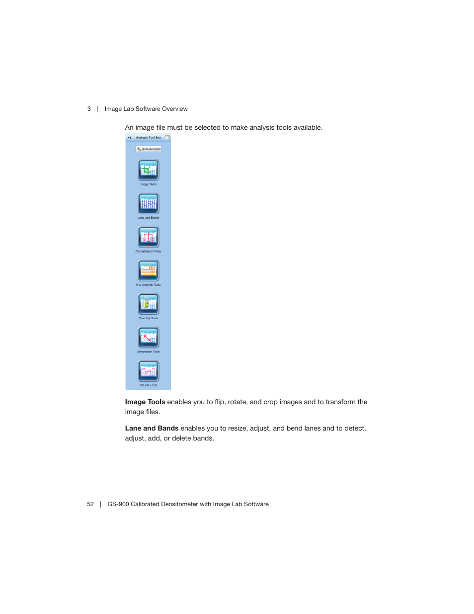 Bio-Rad Image Lab™ Software User Manual | Page 52 / 208