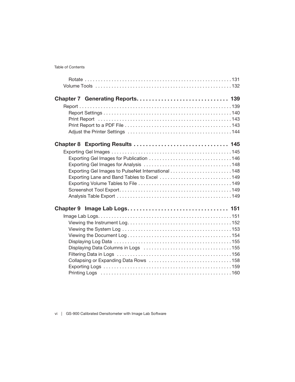 Bio-Rad Image Lab™ Software User Manual | Page 6 / 208