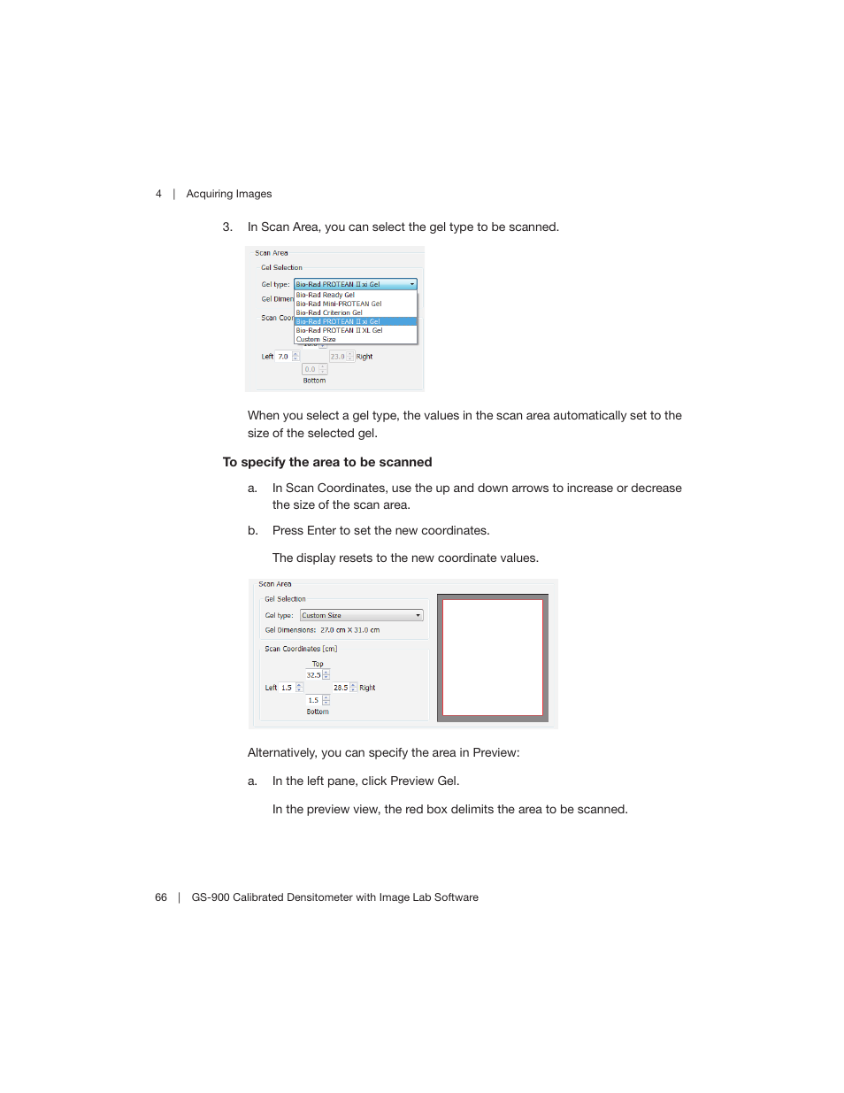 Bio-Rad Image Lab™ Software User Manual | Page 66 / 208