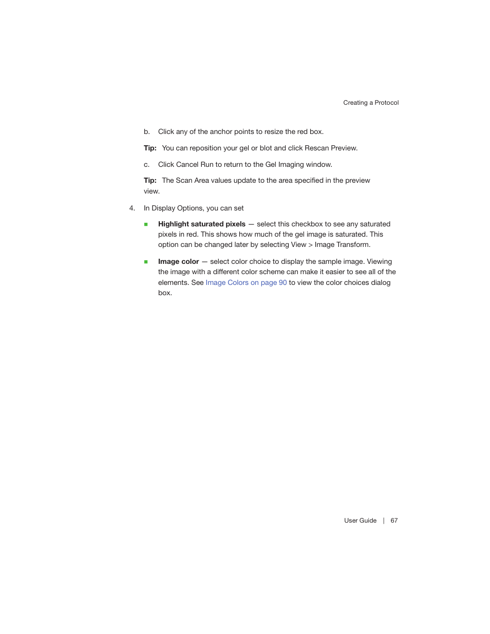 Bio-Rad Image Lab™ Software User Manual | Page 67 / 208
