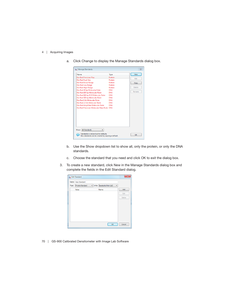 Bio-Rad Image Lab™ Software User Manual | Page 70 / 208
